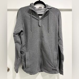 Gymshark Men's Zip Up Gray Sweater